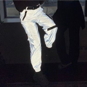 White Fox - New Phase Track Pants Reflective